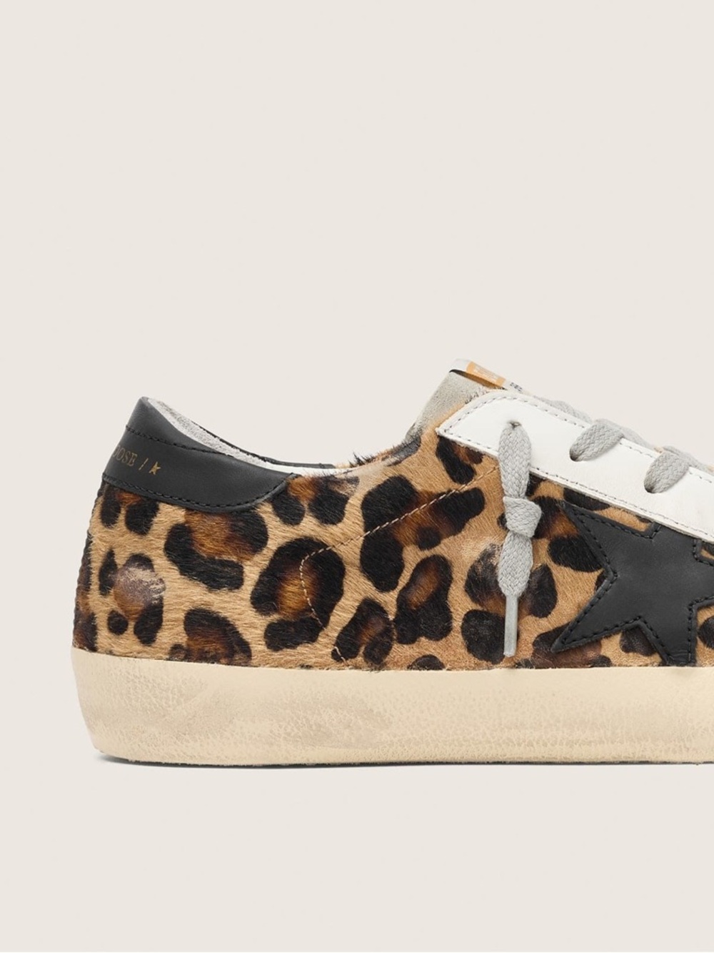 Golden Goose Women's Super-Star in leopard print leather - Picture 6 of 14